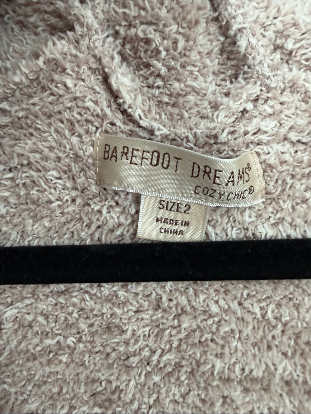 Barefoot Dreams CozyChic Adult Robe Pink - Picture 6 of 10